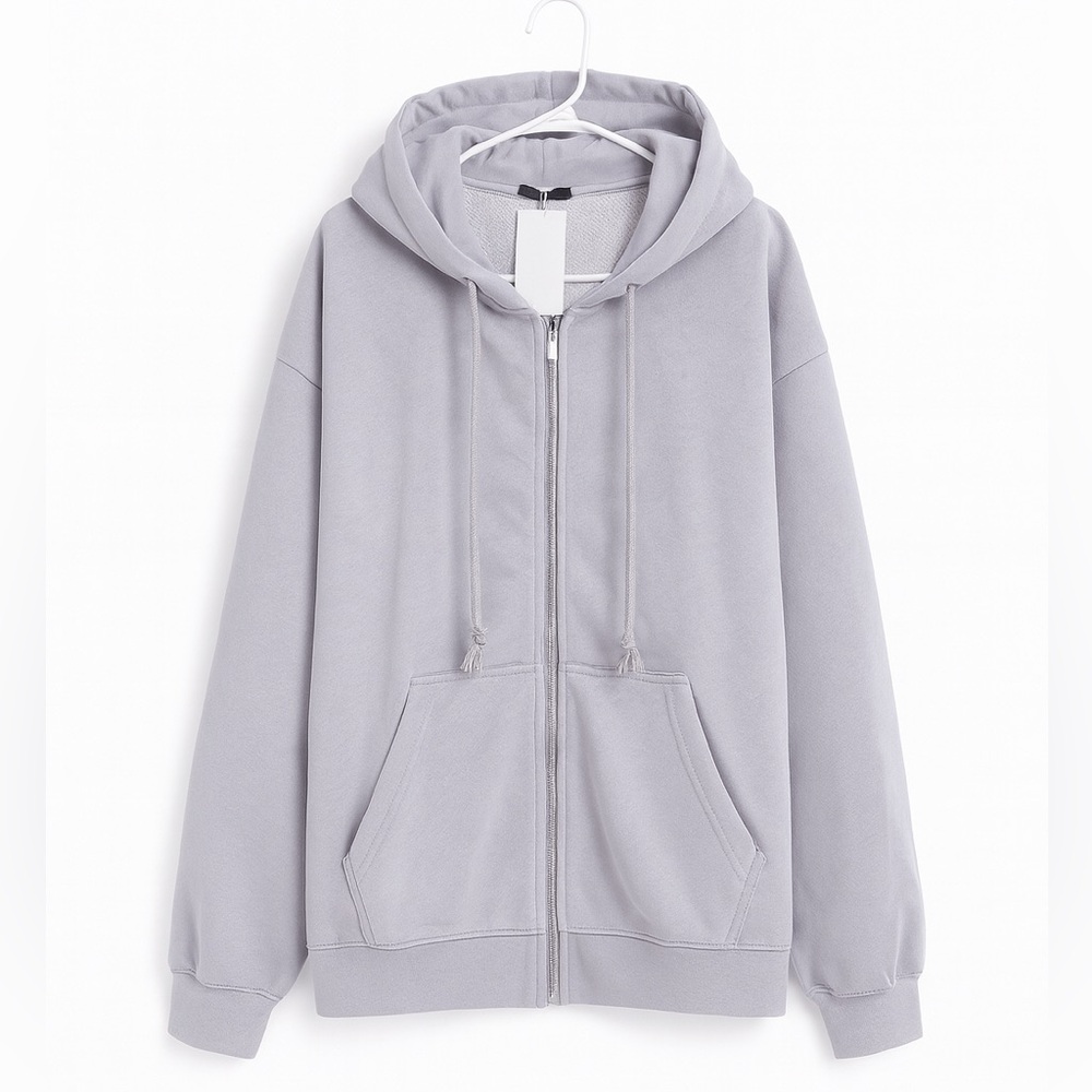 NWT Brandy Melville Women's Blue and Purple Sweatshirt  Hoodie size Large/Xlarge